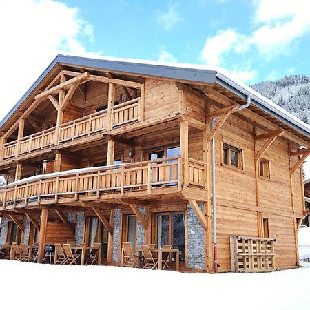 Demi-Chalet Vadel La Panthiaz 15 Pers 5 Chambres Abondance المظهر الخارجي الصورة