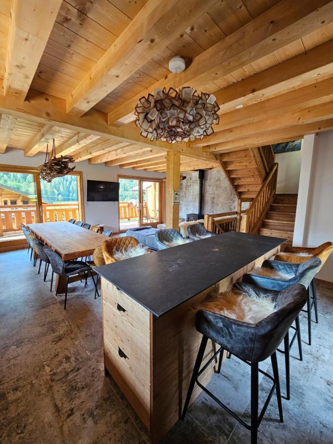 Demi-Chalet Vadel La Panthiaz 15 Pers 5 Chambres Abondance المظهر الخارجي الصورة