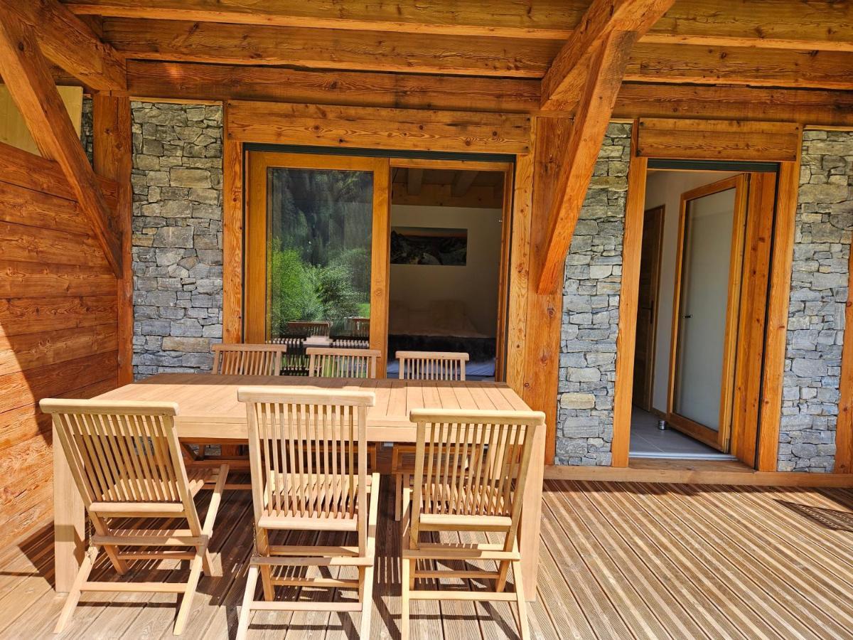 Demi-Chalet Vadel La Panthiaz 15 Pers 5 Chambres Abondance المظهر الخارجي الصورة