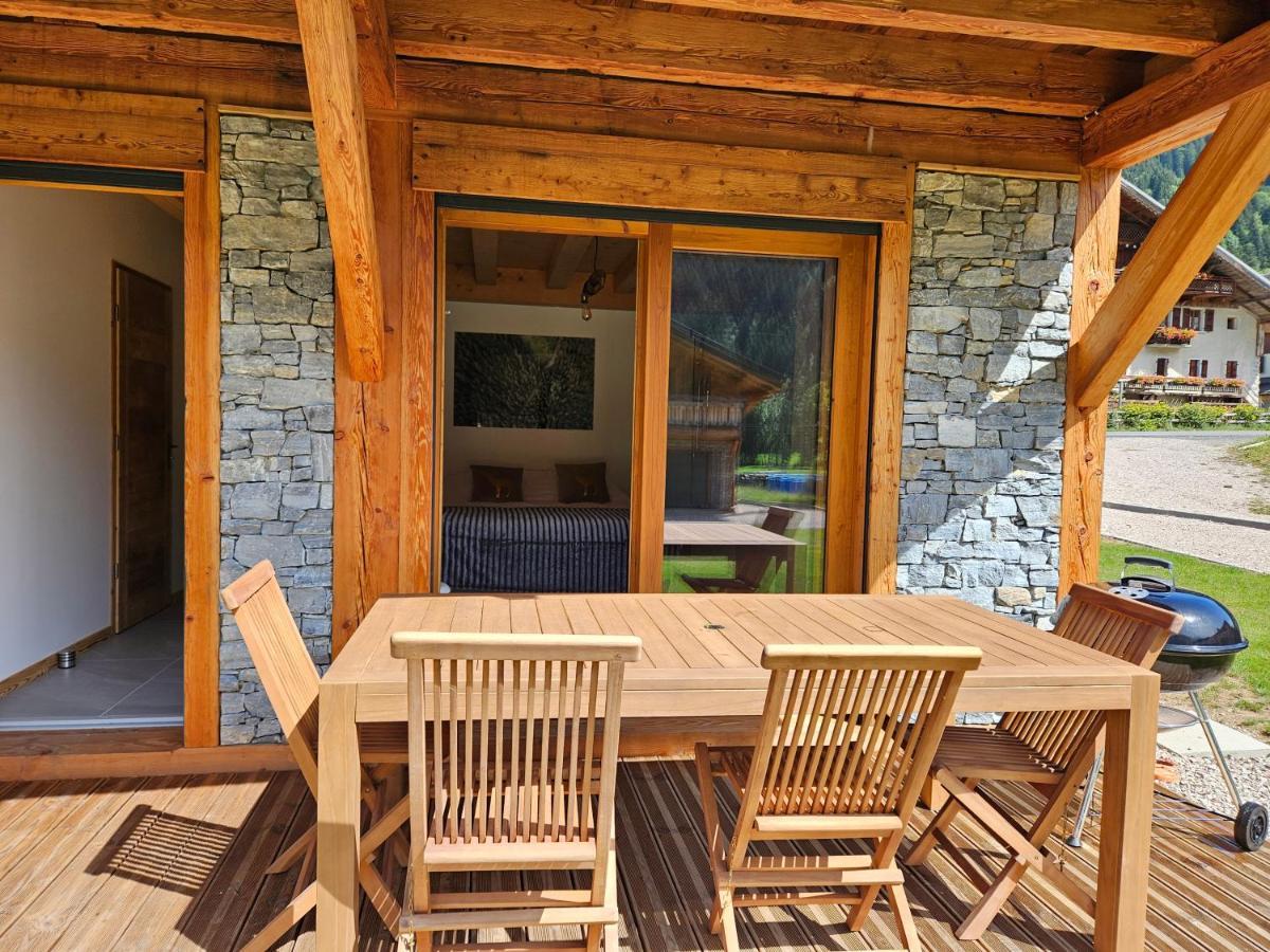 Demi-Chalet Vadel La Panthiaz 15 Pers 5 Chambres Abondance المظهر الخارجي الصورة