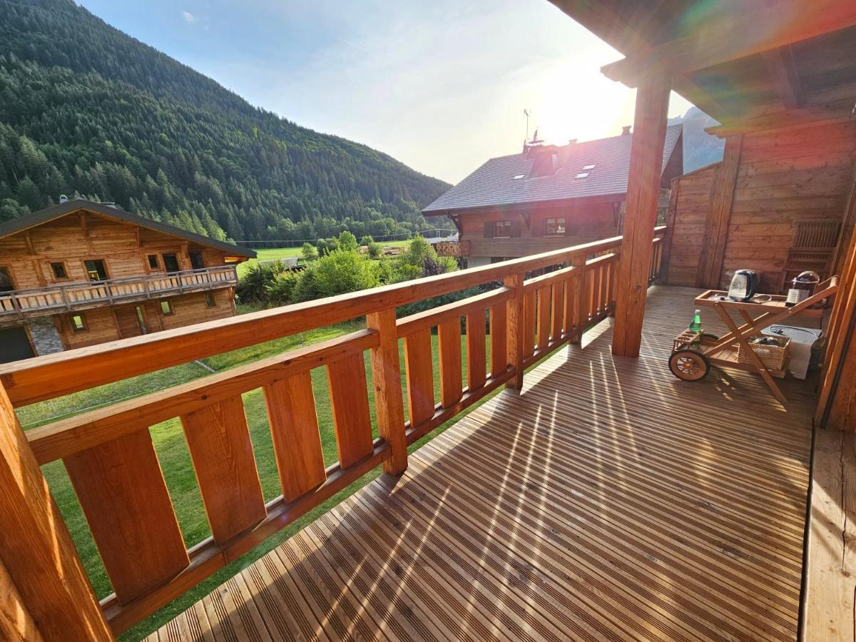 Demi-Chalet Vadel La Panthiaz 15 Pers 5 Chambres Abondance المظهر الخارجي الصورة