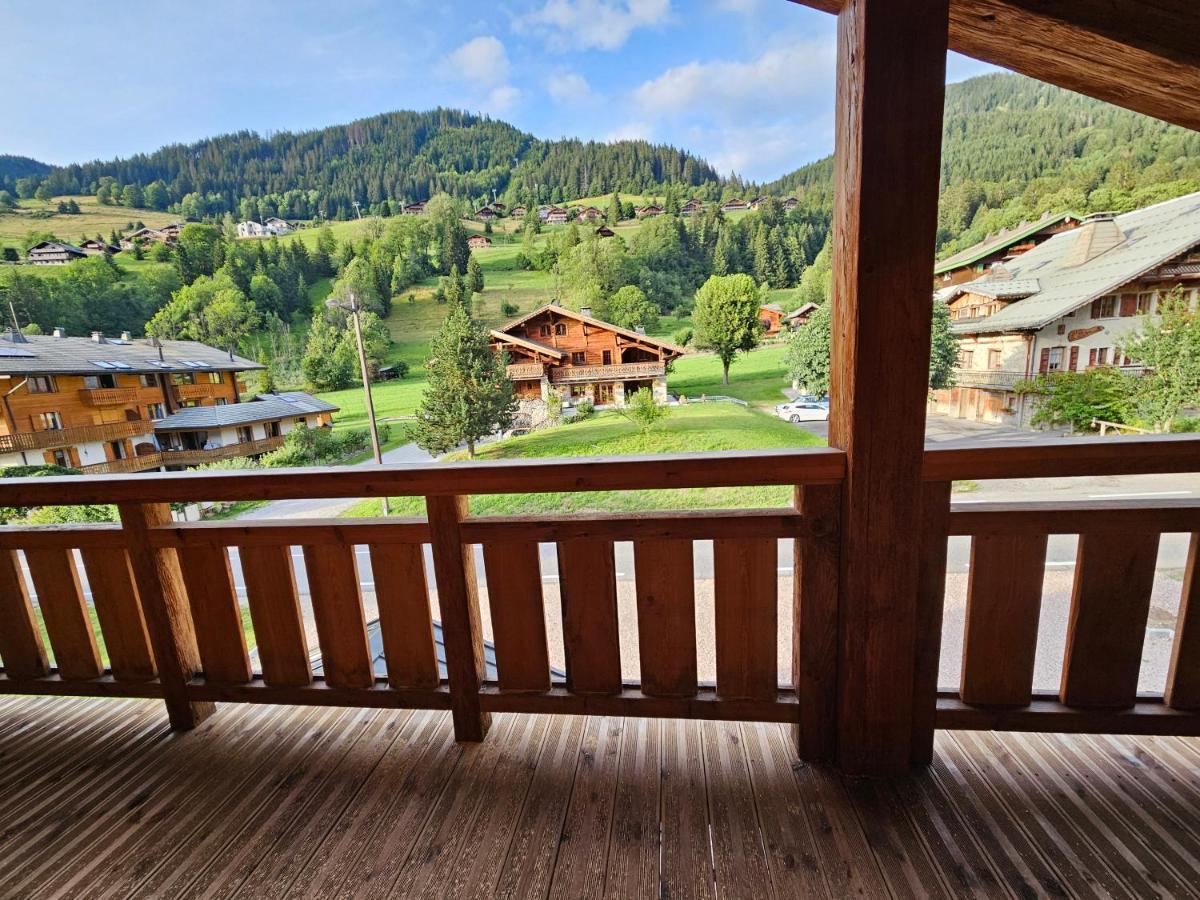 Demi-Chalet Vadel La Panthiaz 15 Pers 5 Chambres Abondance المظهر الخارجي الصورة