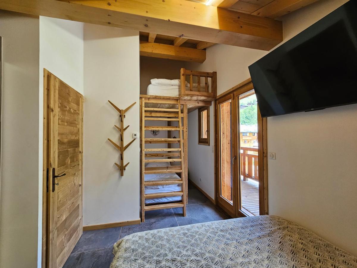 Demi-Chalet Vadel La Panthiaz 15 Pers 5 Chambres Abondance المظهر الخارجي الصورة