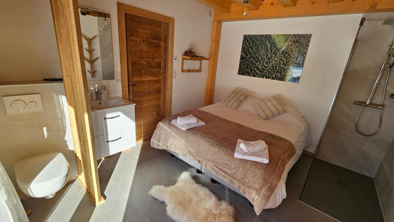 Demi-Chalet Vadel La Panthiaz 15 Pers 5 Chambres Abondance المظهر الخارجي الصورة