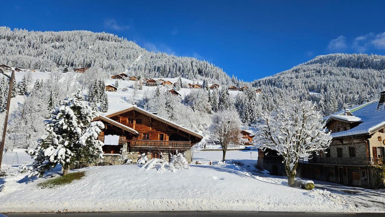Demi-Chalet Vadel La Panthiaz 15 Pers 5 Chambres Abondance المظهر الخارجي الصورة